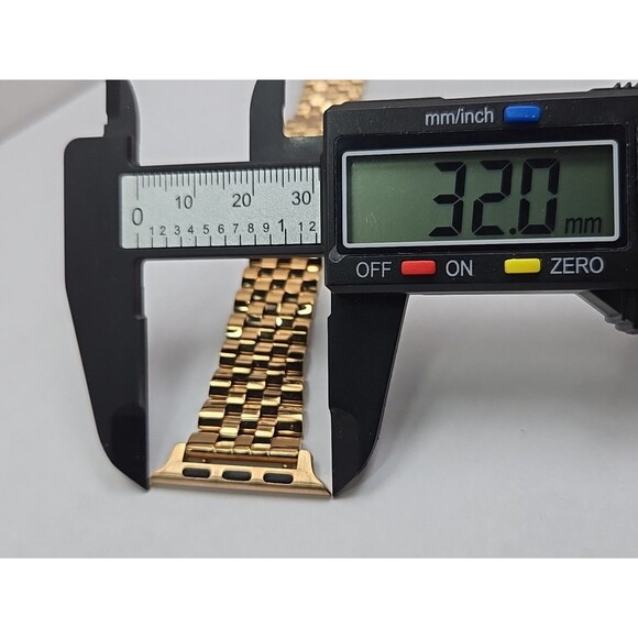 Kendra Scott Alex 5 Link Rose Gold Apple Watch Band 38 40 41mm Stainless Steel - Picture 8 of 9